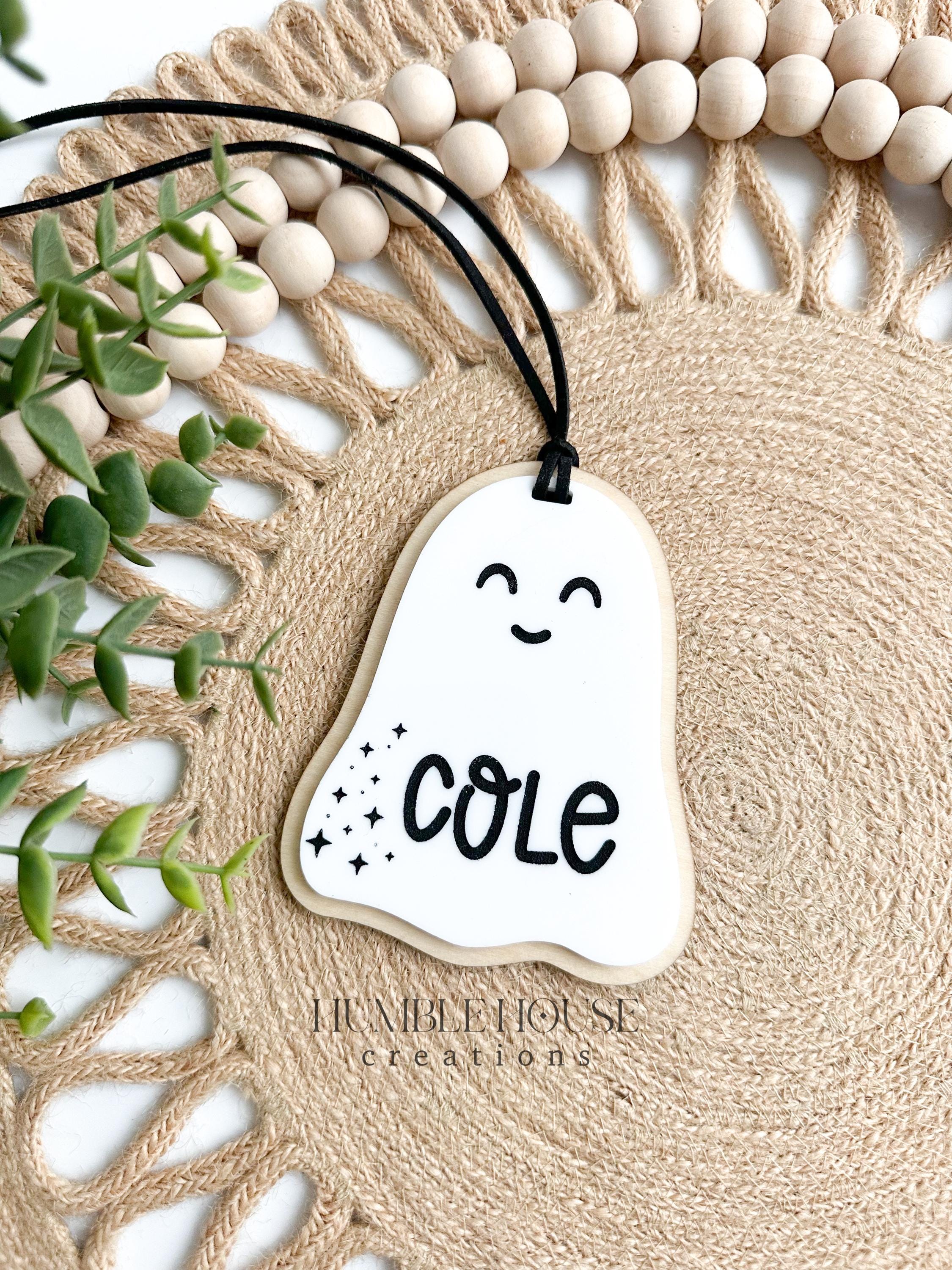 Boo Basket Tag, Halloween Name Tags, Personalized Halloween Tag, Candy ...