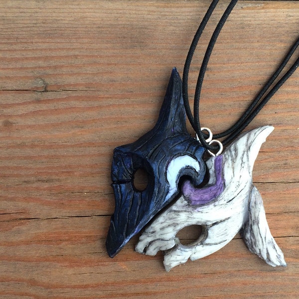 Collana Fan Art Kindred ispirata a LOL - BFF, ciondolo fatto a mano per bambini San Valentino