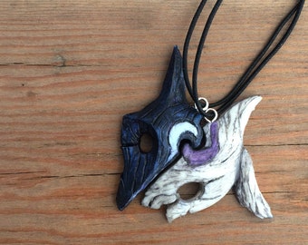 Collana Fan Art Kindred ispirata a LOL - BFF, ciondolo fatto a mano per bambini San Valentino