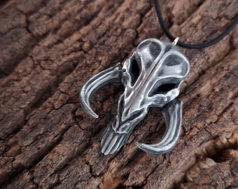 Star Wars Mythosaurus-ketting: de Mandaloriaanse schedelhanger
