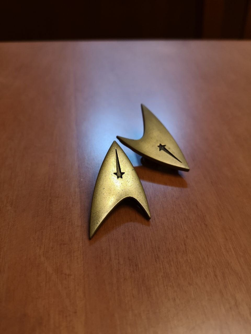 Metal Pin Badge fancy dress UK SELLER Star Trek Command Cosplay science fiction 