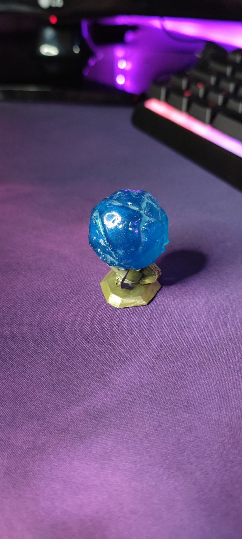 Hextech Crystal Gems League of Legends Arcane Jinx Vi Blue Etsy