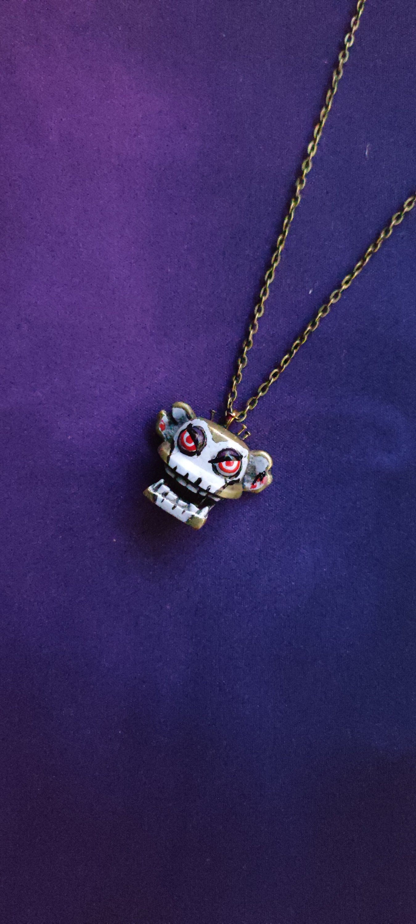 ★Minga London★ JINX CHARM NECKLACE 送料関税込み harsh-silver-charm-