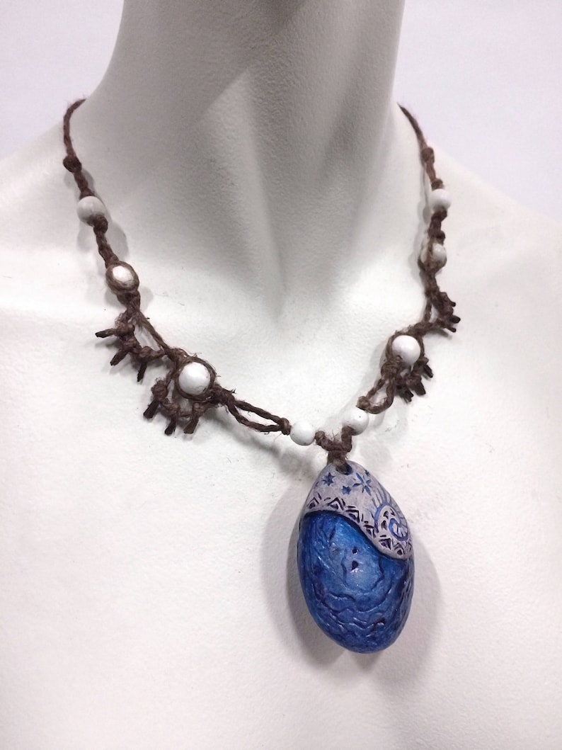 Heart of te fiti necklace with shop removable stone