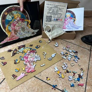 Moziel Tavolo da Disegno Inclinabile da 0 a 60°, Altezza Regolabile con Sgabello, Scrivania per