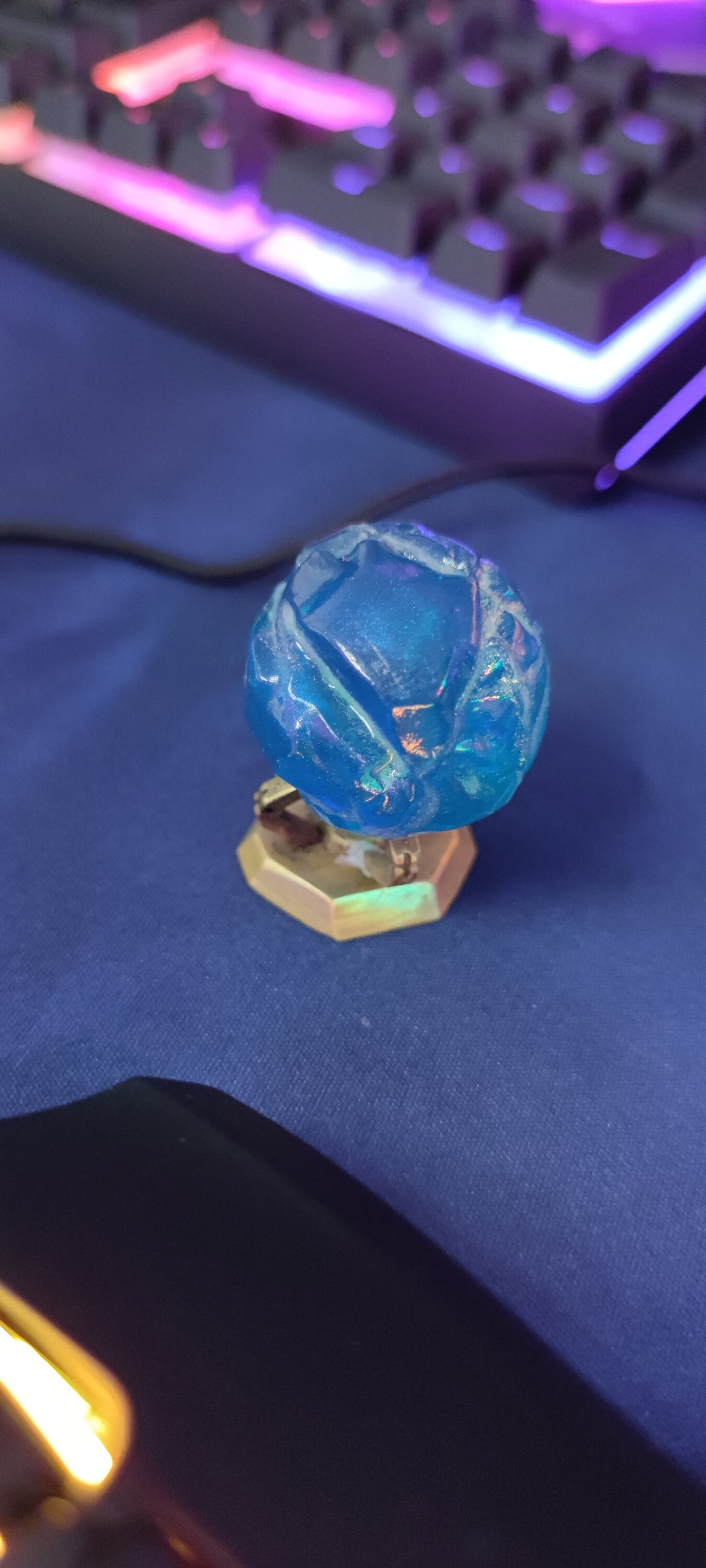 Gemas de cristal Hextech League of Legends Arcane Jinx Vi Etsy México