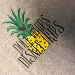 Disney Dole Whips Disney Trips Pineapple Womens t-shirt Disneyland Disney World