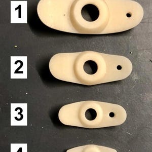 10 Anchors for doll repair / restringing old celluloid / tortulon / plastic dolls ( 10 pieces of one size )