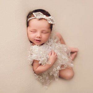 newborn ruffled tulle body newborn girl outfit for photography summer girl body photo prop for newborn girl