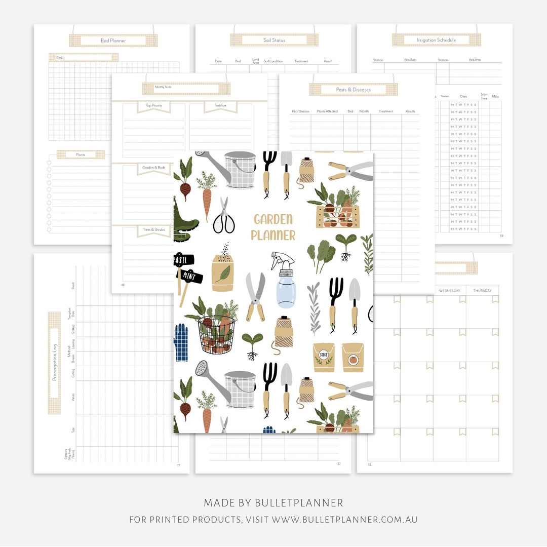 Gardening Planner Printable | Garden Journal | Plant Planner | Garden ...