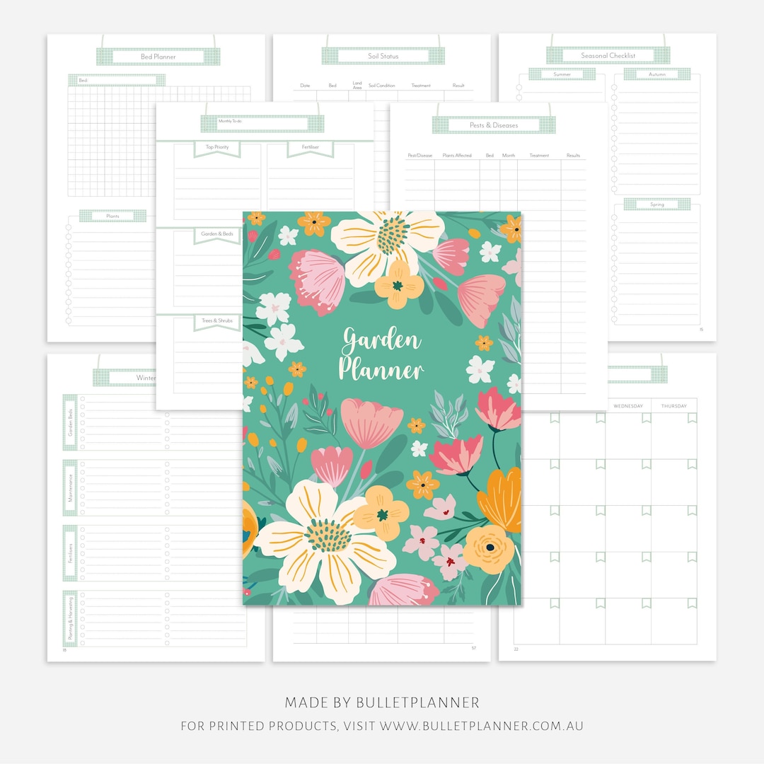Gardening Planner Printable | Garden Journal | Plant Planner | Garden ...