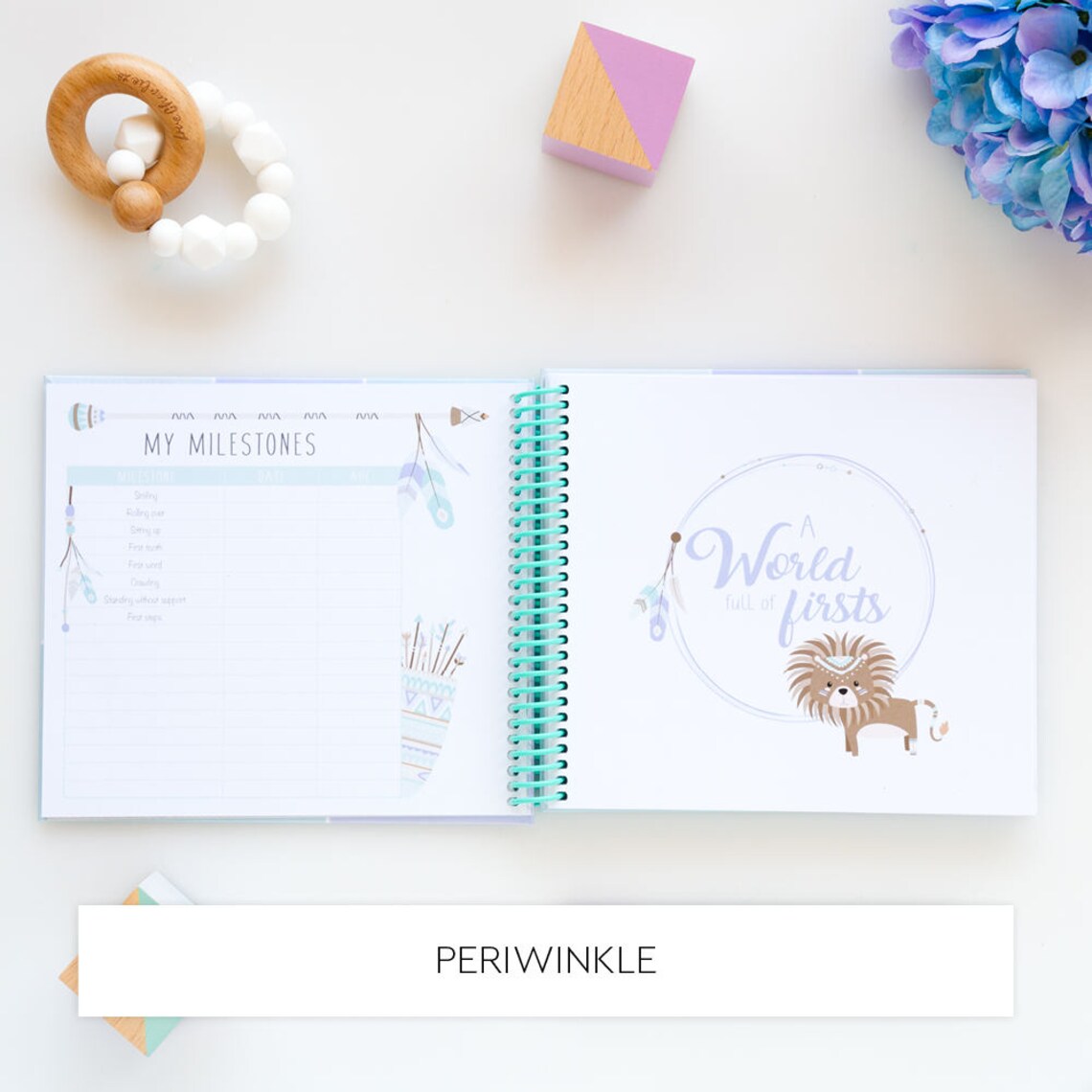 Create Your Own Personalised Baby Book 'The Heather' Etsy