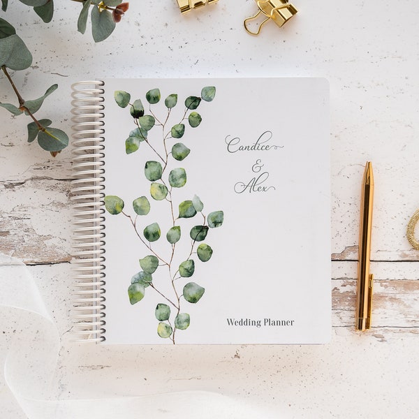 Personalised Wedding Planner | Australian Made Wedding Journal | Wedding Engagement Gifts | Wedding Planner Book  - Let's Get Hitched