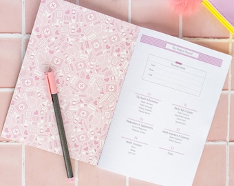 Medical Record Book | Medical Treatment Planner | Health & Wellness book