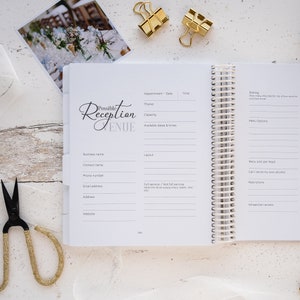 Personalised Wedding Planner | Australian Made Wedding Journal | Wedding Engagement Gifts | Wedding Planner Book - Let's Get Hitched image 9