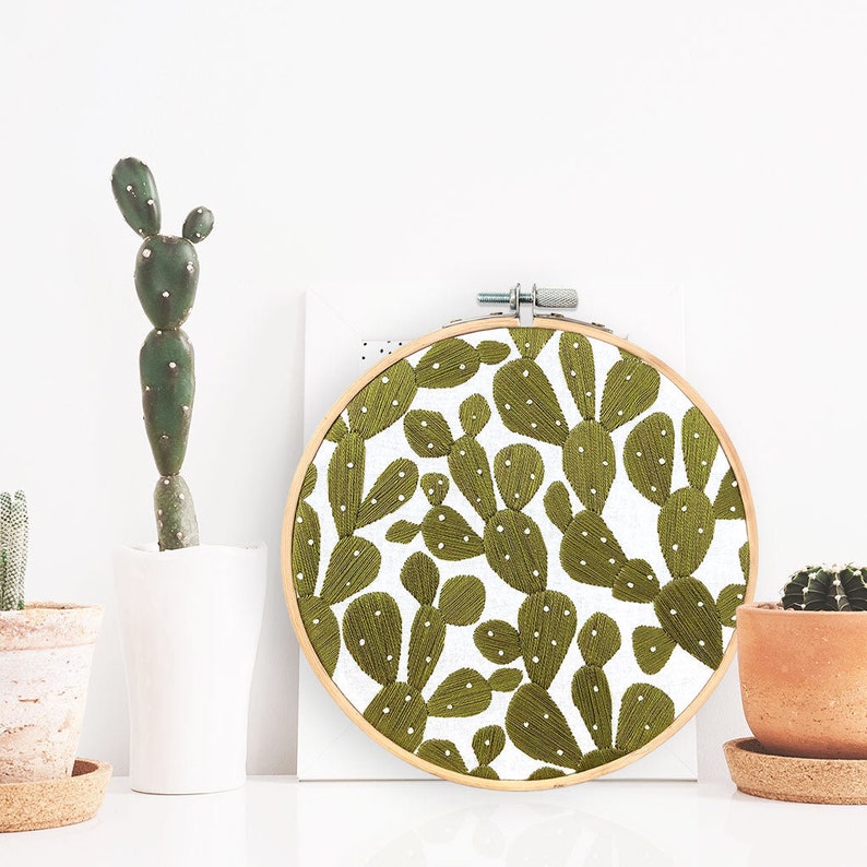 succulent plant handmade wall art