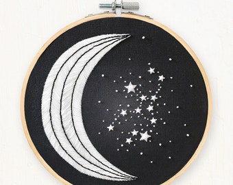 Virgo Zodiac Sign (Aug 23 - Sept 22) - full embroidery kit - diy modern needlepoint