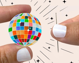 Disco Ball - Magnetic Needle Minder