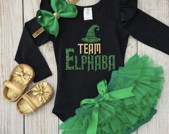 Baby Elphaba Outfit - Team Elphaba - Wicked Theme