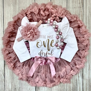 Little miss onederful outfit online