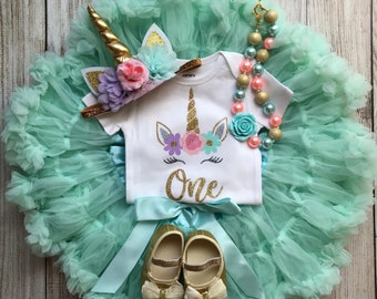 unicorn dress and shoes