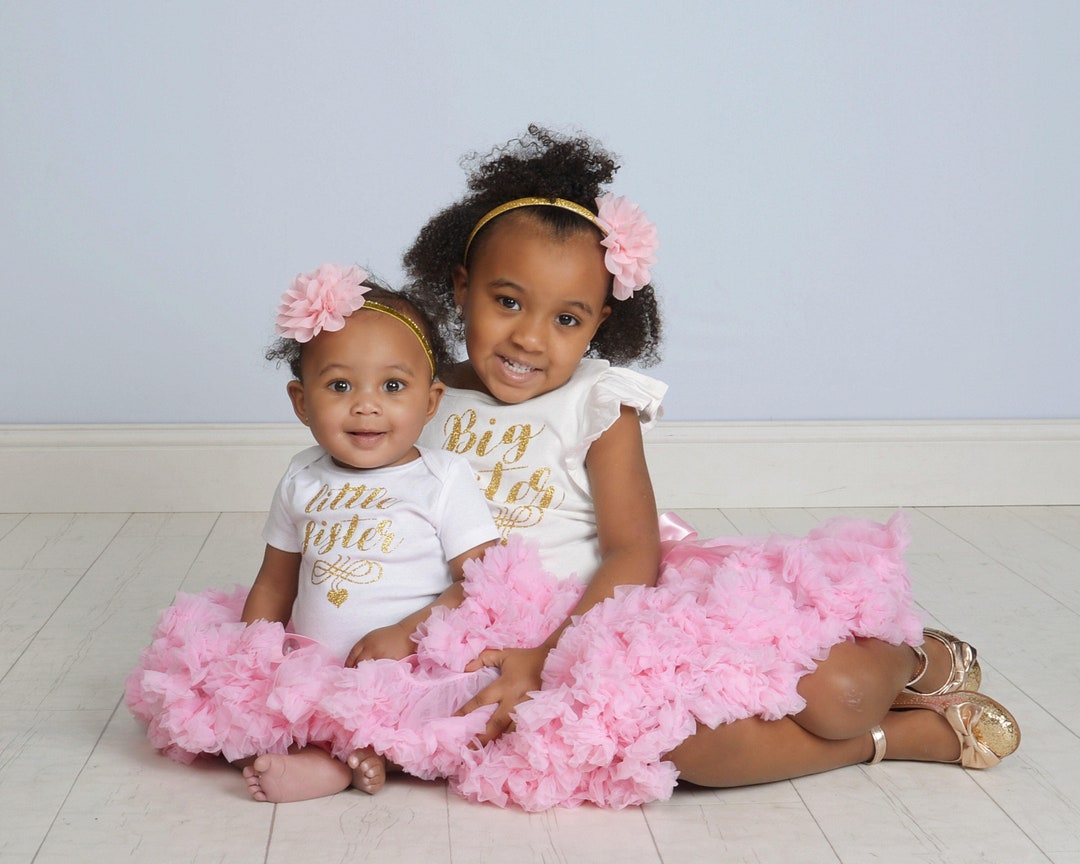 Sister Matching Outfits Big Sister Little Sister Thanksgiving - Main Image