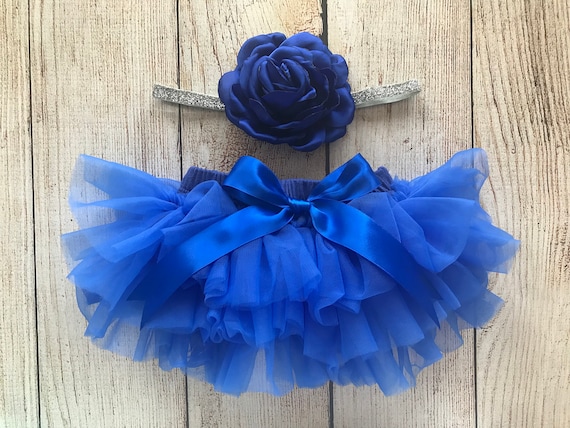royal blue tutu for baby