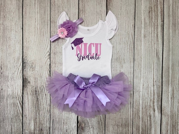 Baby Girl NICU Graduate Outfit Preemie Baby Newborn Photos Preemie