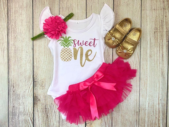 Baby Girl Sweet One First Birthday Outfit Pineapple Sweet One 1st Birthday Summer Spring Birthday Cake Smash Birthday Photos Etsy Canada