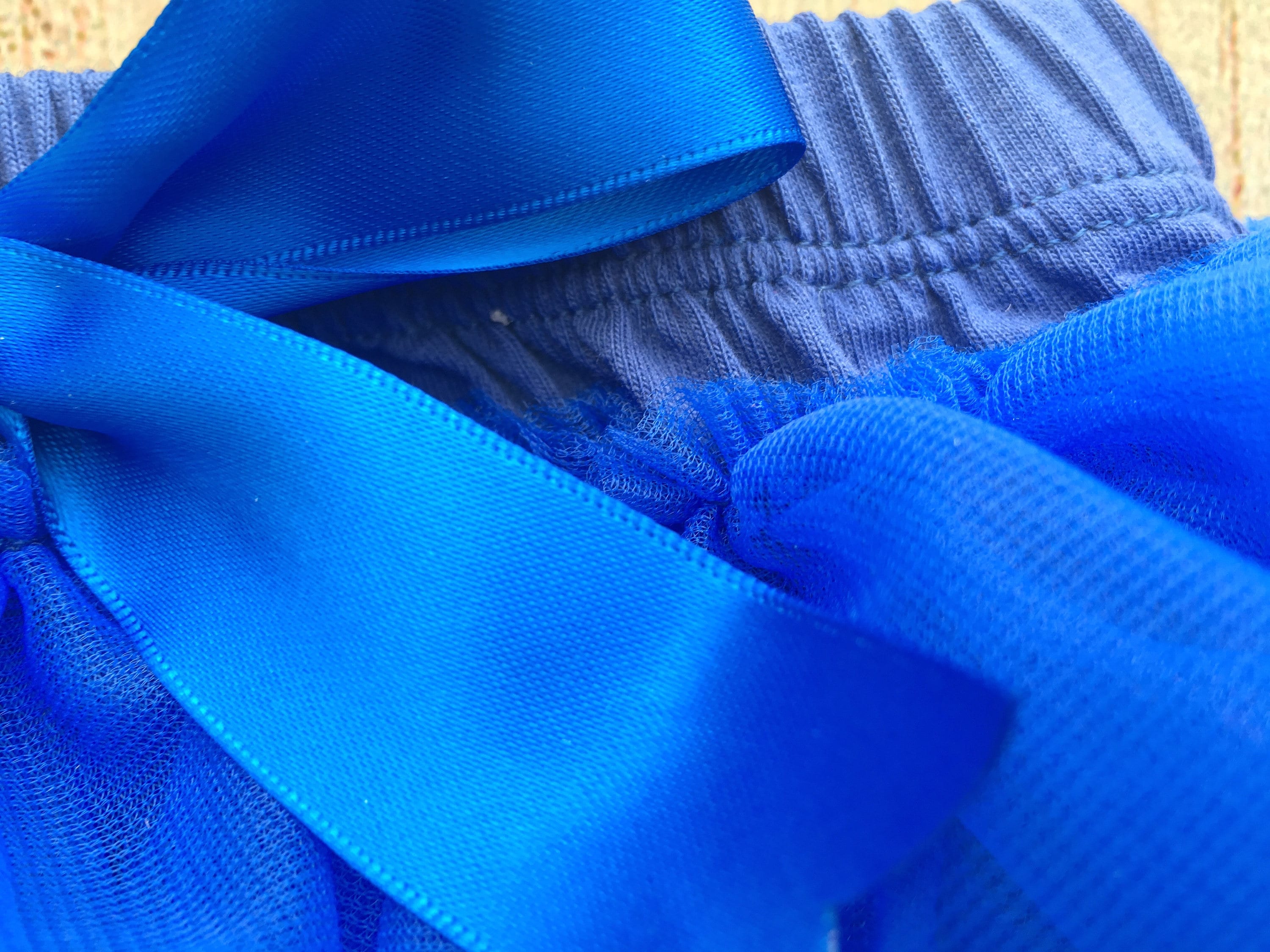 Baby Girl Royal Blue Tutu Bloomers & Headband Electric Blue Etsy