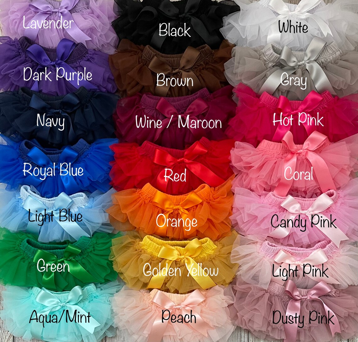 Baby Girl Tutu Bloomer Ruffle Tutu Bloomers Newborn Photos - Etsy