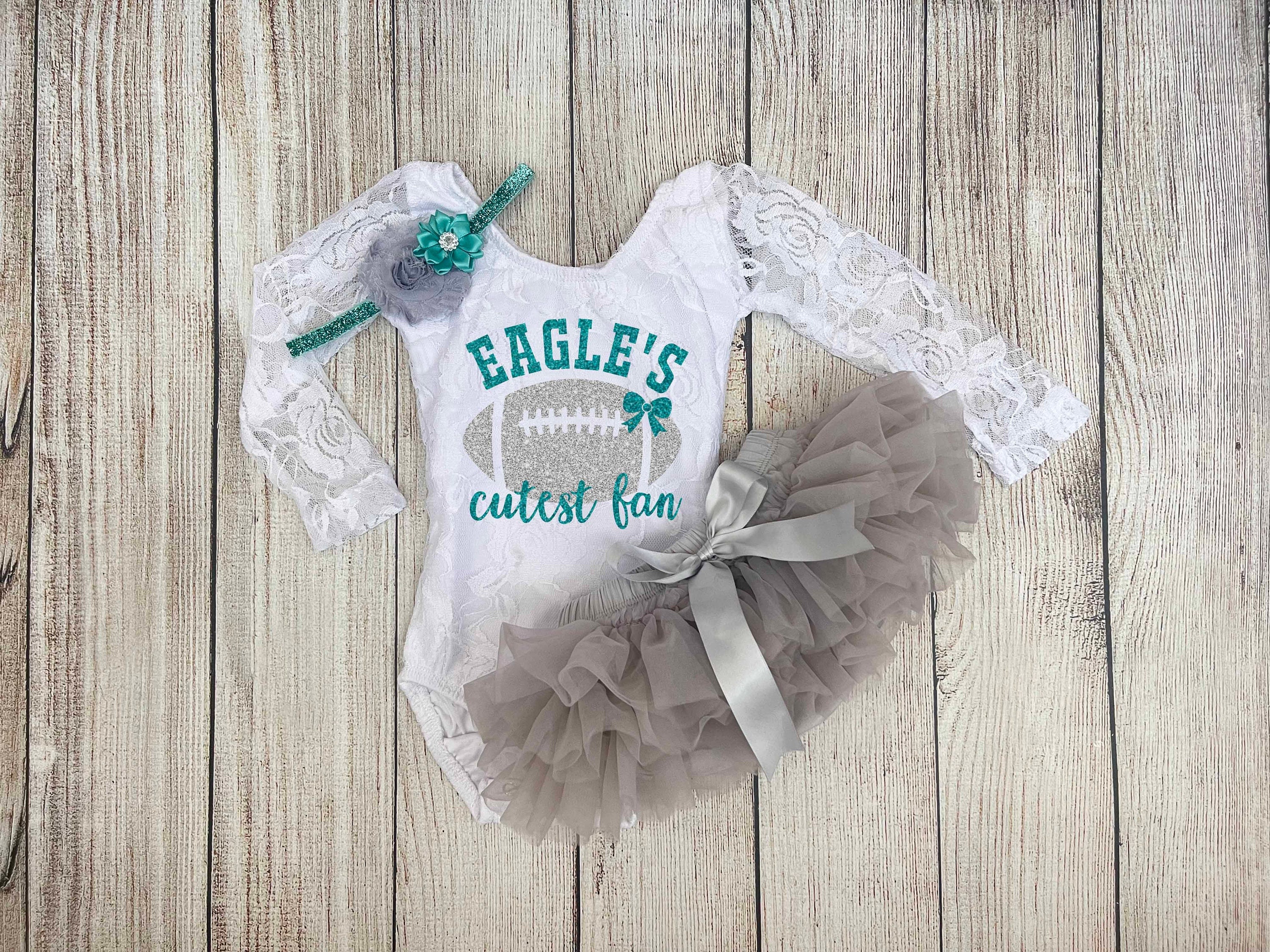 Philadelphia Eagles Pink Baby Doll Tie Dye Long Sleeve (Sizes