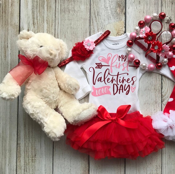 baby girl first valentine's day