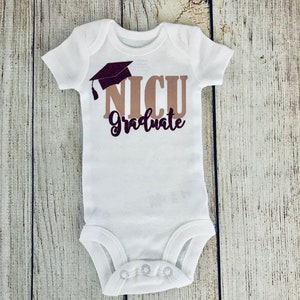 Baby Girl NICU Graduate Outfit Preemie baby NICU Outfit Rose Gold Tutu Bloomers Newborn Photos Premie Baby Coming Home Outfit Onesie Only