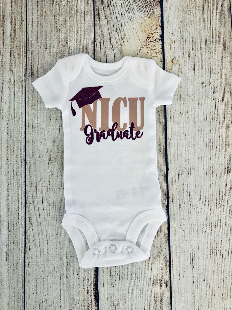 Baby Girl NICU Graduate Outfit Preemie baby NICU Outfit Rose Gold Tutu Bloomers Newborn Photos Premie Baby Coming Home Outfit Onesie Only
