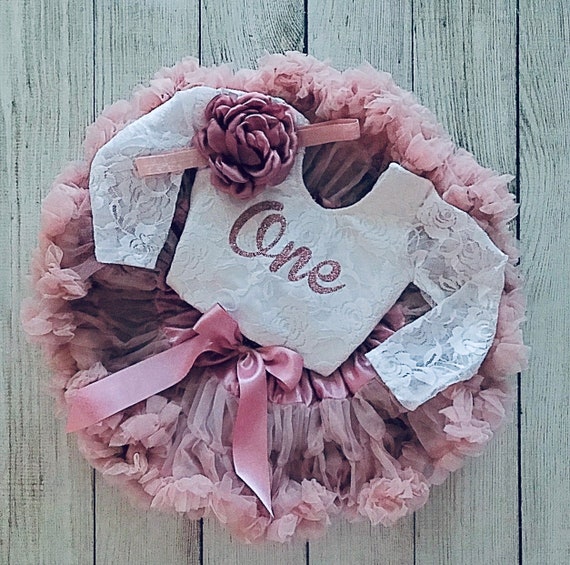 vintage 1st birthday tutu outfits