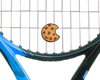 Cookie Tennis Racket Vibration Dampener 2-Pack by Racket Expressions - Great tennis gifts
