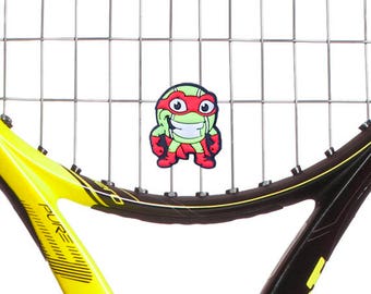 SuperHero Kids Cute Tennis Racket Vibration Dampener 2-Pack by Racket Expressions. Great tennis gifts for kids!