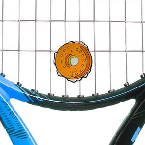 Oversized Bagel Tennis Vibration Dampener Racket Shock Absorber 2-Pack by Racket Expressions. Great tennis gift for men or women!