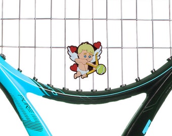 Cupid Valentine's Holiday Tennis Racquet Vibration Dampener by Racket Expressions, Comes as a 2 Pack