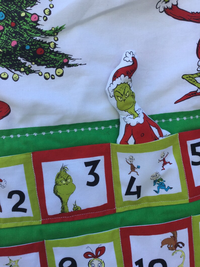 Dr Seuss Grinch Stole Christmas Whoville Advent Holiday Etsy