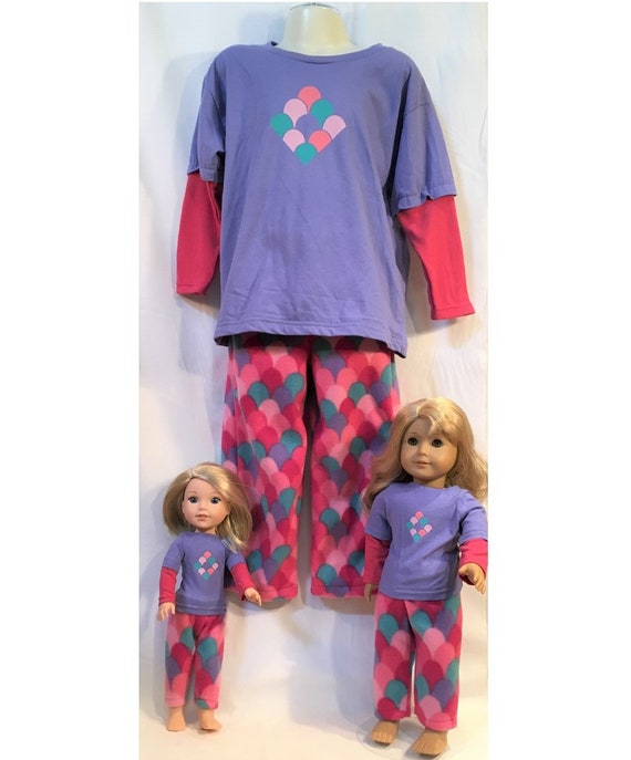 pajamas with matching doll outfit