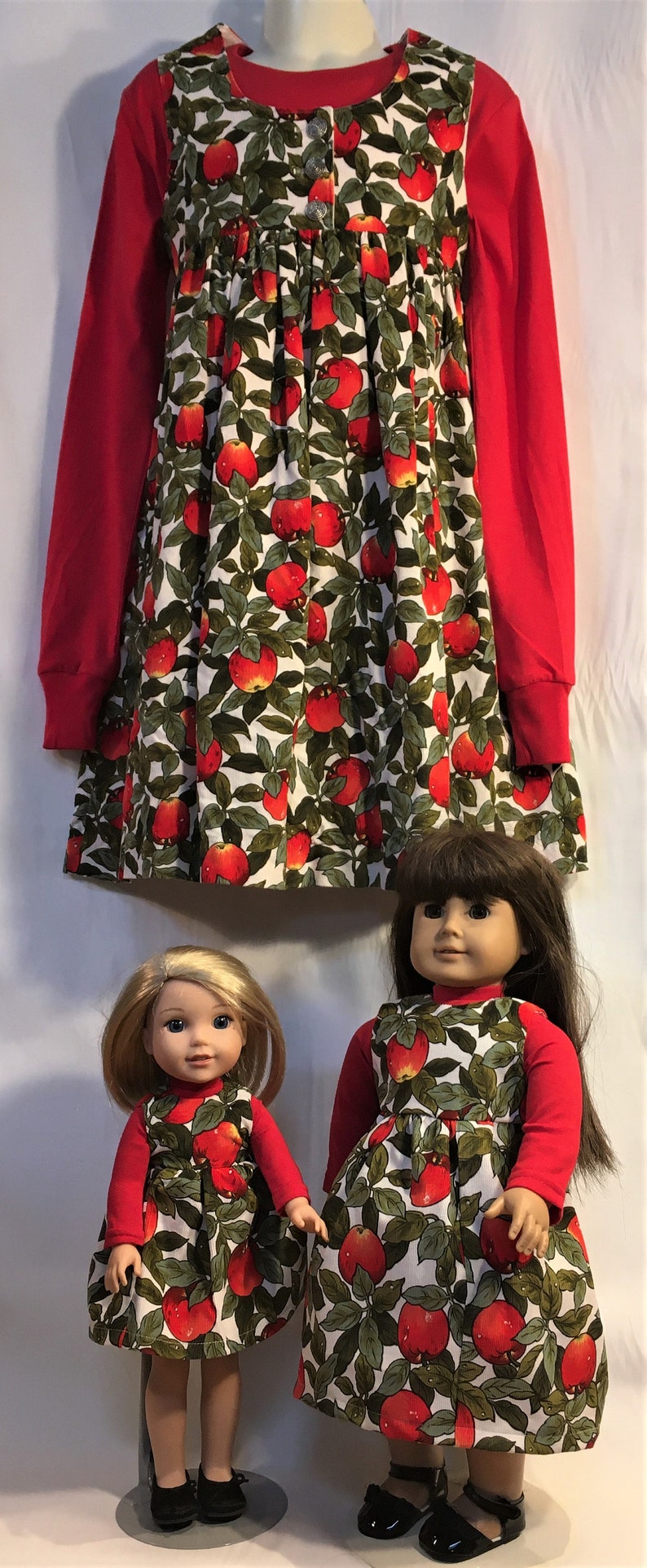 Girl and Doll Matching Dresses from 39.99 for both Doll Etsy