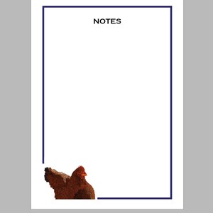 Chicken Notepad