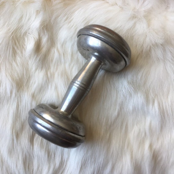 pewter baby rattle