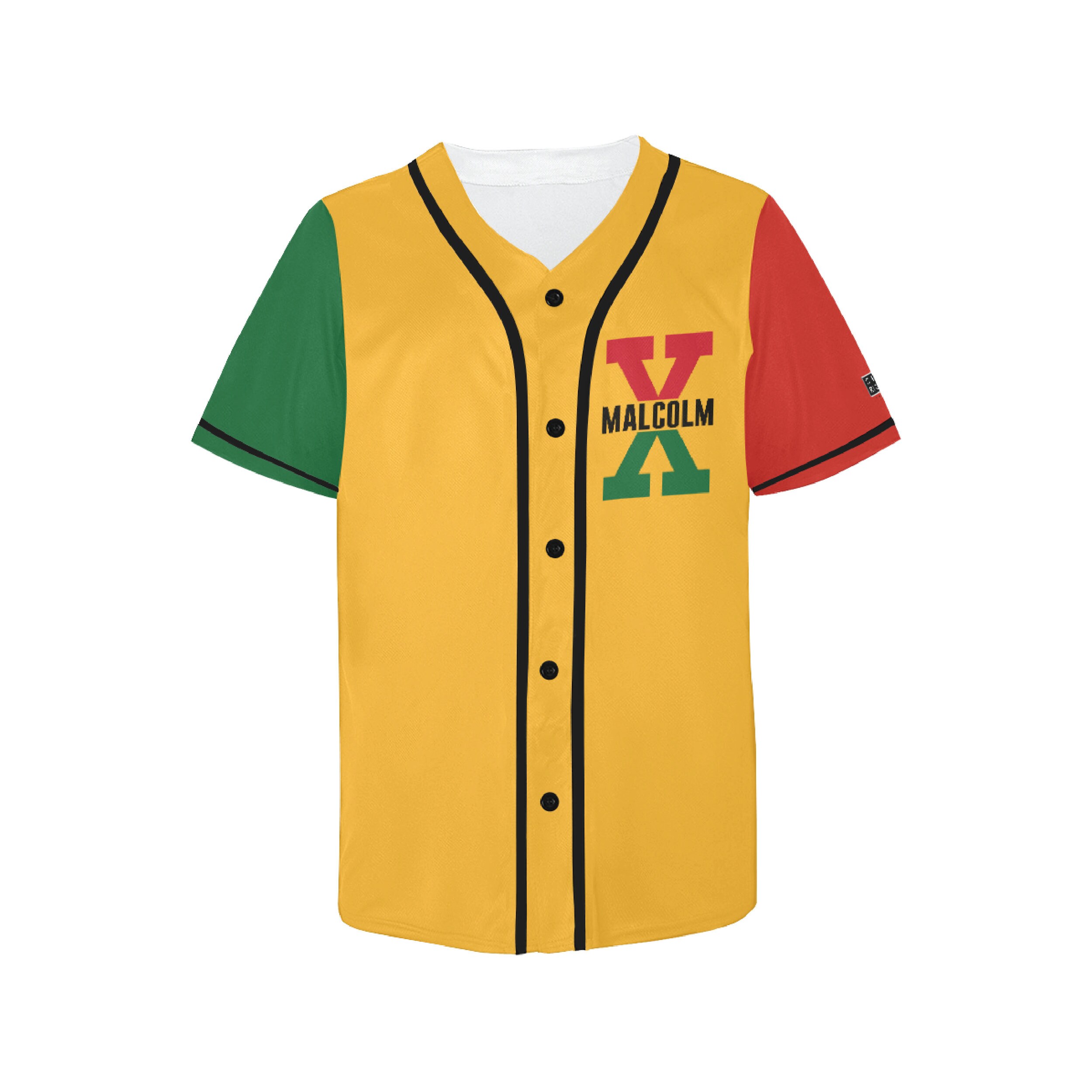 gold baseball jersey