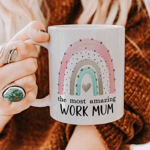 La tasse la plus incroyable au travail pour maman, cadeau d'anniversaire pour maman au travail, cadeau comme une maman pour moi, cadeau pour un ami collègue, cadeau pour le patron de la tasse collègue préférée