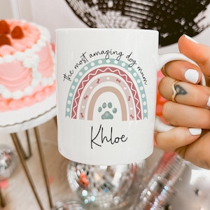 Most Amazing Dog Mum, Personalised Dog Mug, Dog Mum Gift, Dog Mum Birthday Dog Mum Mug, Gift for Dog Owner, Gift for Dog Mum, Dog Momma Gift