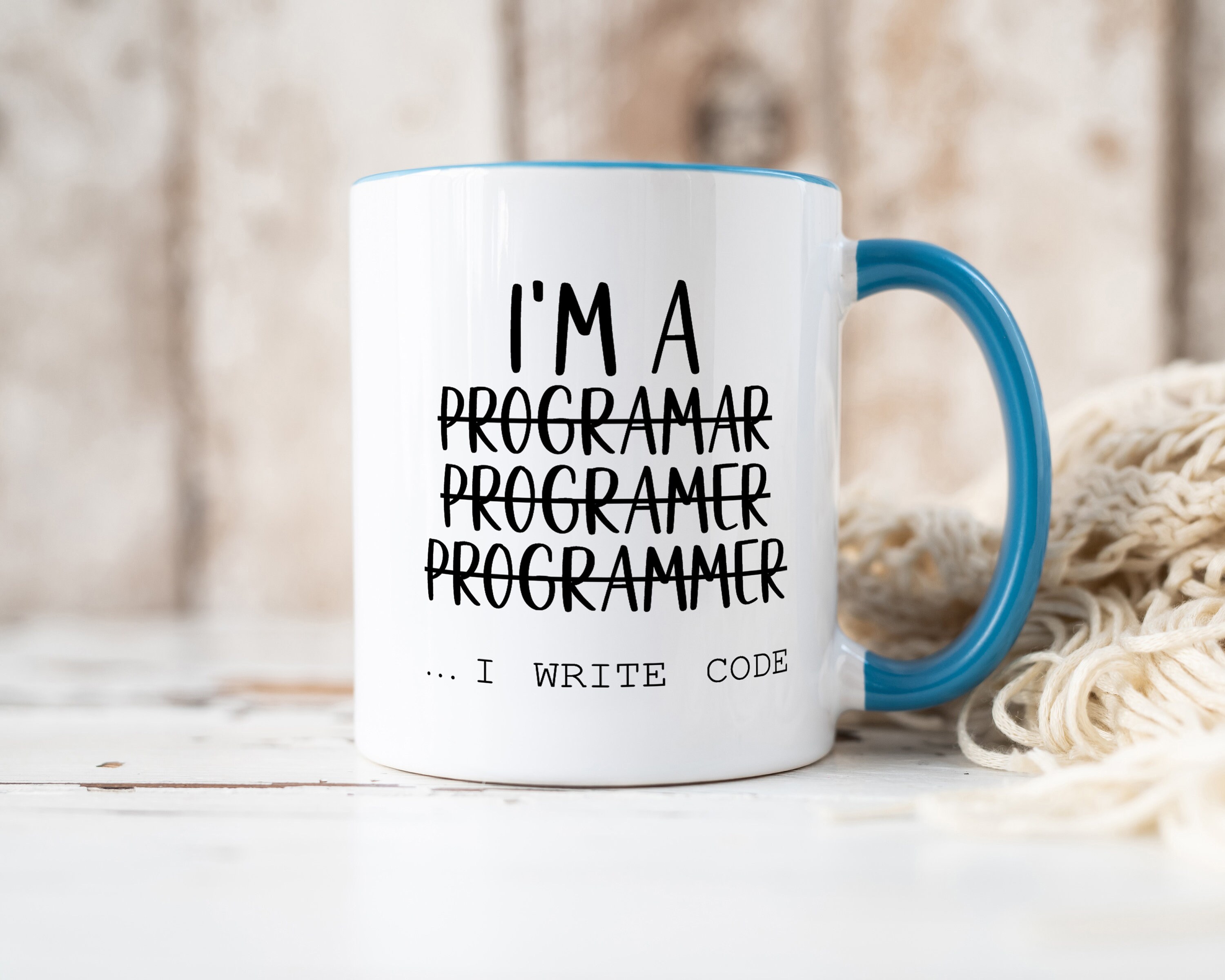 I Write Code Mug, Sarcastic Programmer Gift - Etsy UK