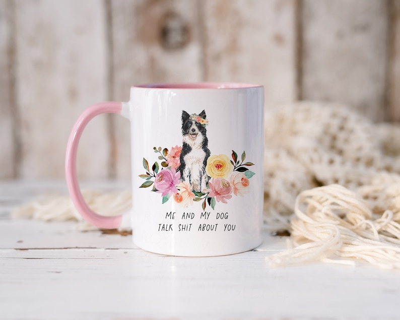RoyallyMuggedOff Border Collie Mug - Thumbnail 2